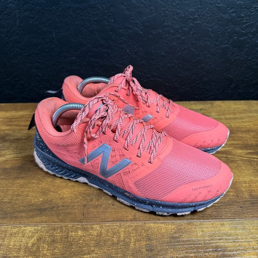New Balance FuelCore Nitrel v1 WTNTRFC1 Fiji Pink Mesh Trail Shoes Women 10